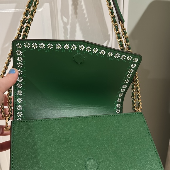 Tory Burch Robinson Floral Interior Convertible Shoulder Bag - Picture 2 of 6